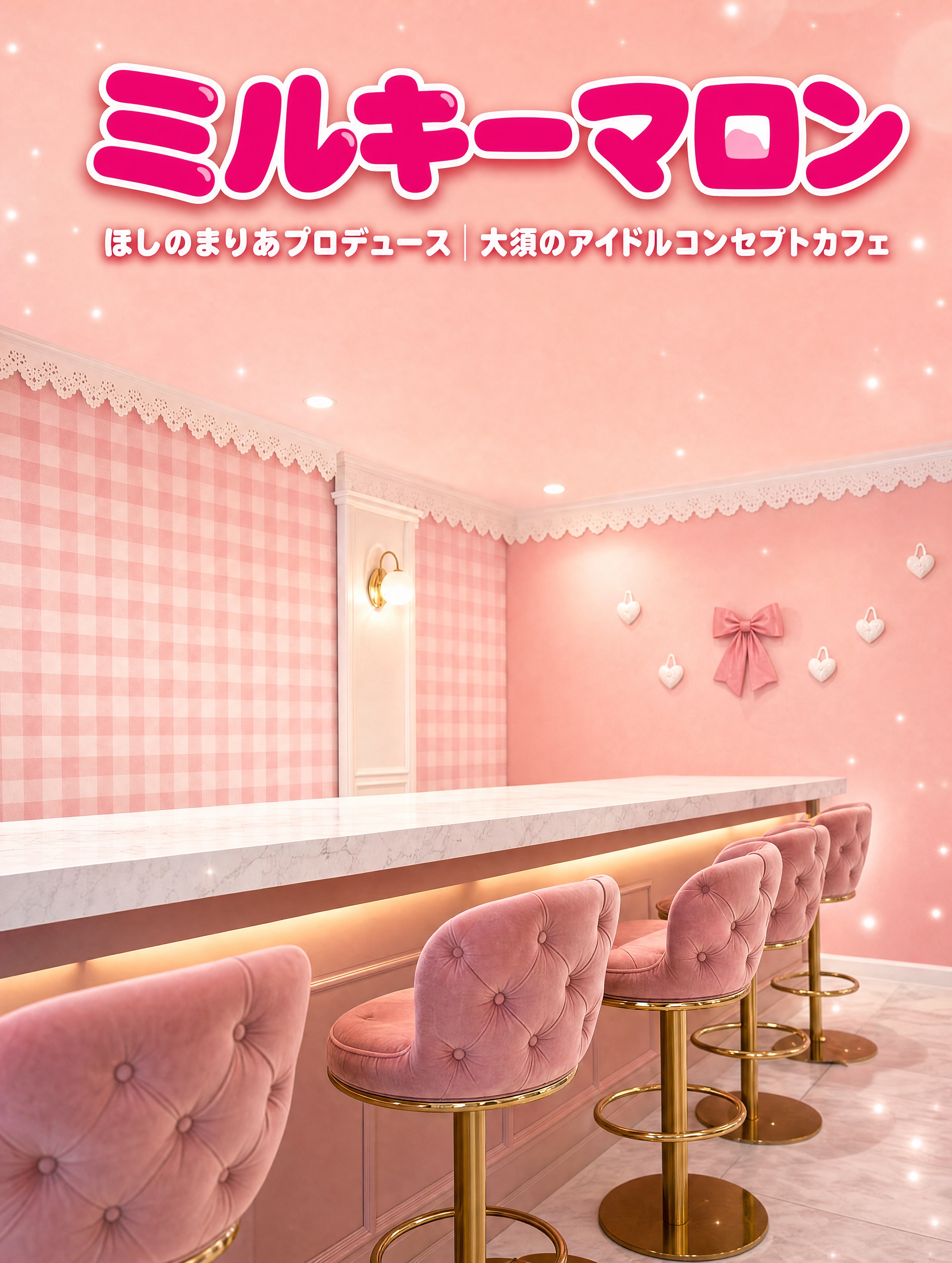 MilkyMaron ミルキーマロン ほしのまりあプロデュース 大須のアイドルコンセプトカフェ